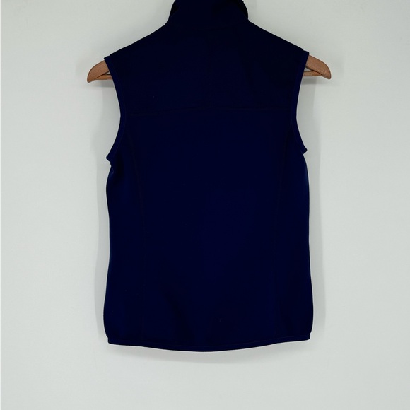 PATAGONIA Women's Vest Blue Hybrid Fleece Full Zip Elastic Waist 31815 Sz Sm X6 - Picture 3 of 6